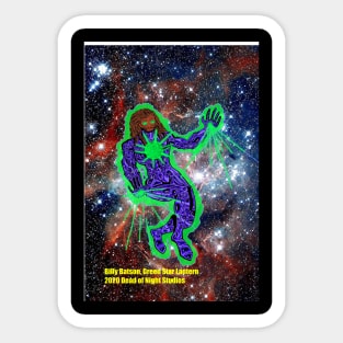 Billy Batson, Green Star Lantern 2024 Dead of Night Studios Sticker